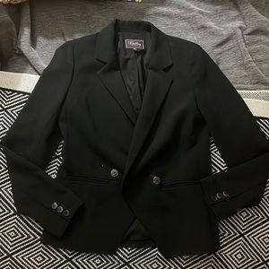 J.Crew Buckley Tailors Black Blazer